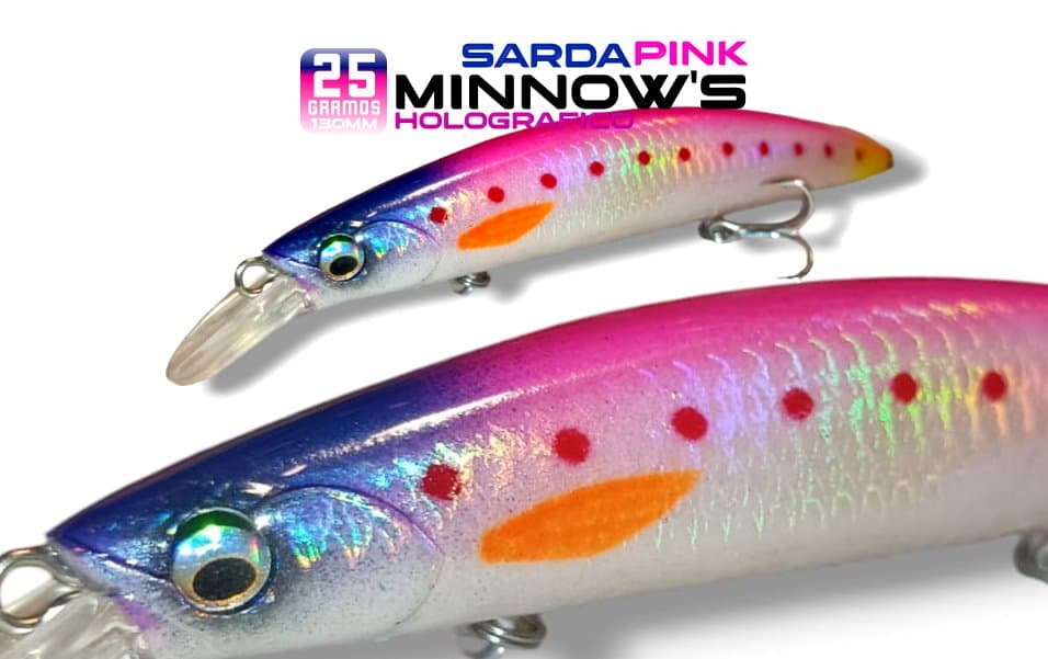 16 - Minnow Sarda Pink