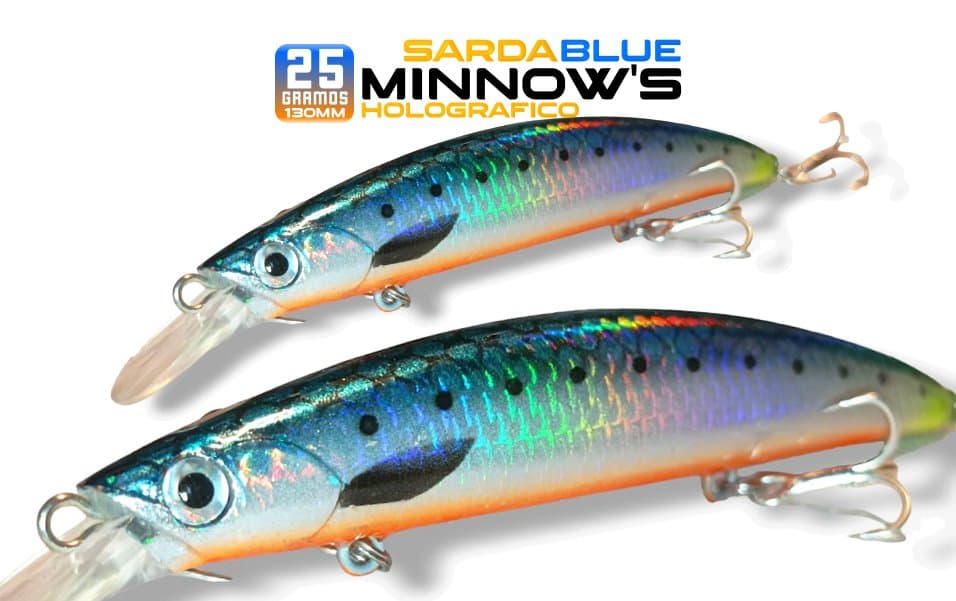 15 - Minnow Sarda Blue