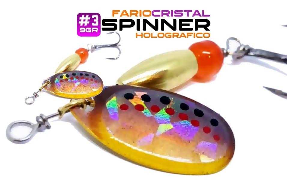 4 - Spinner Fario Cristal N°3