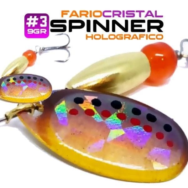 4 - Spinner Fario Cristal N°3