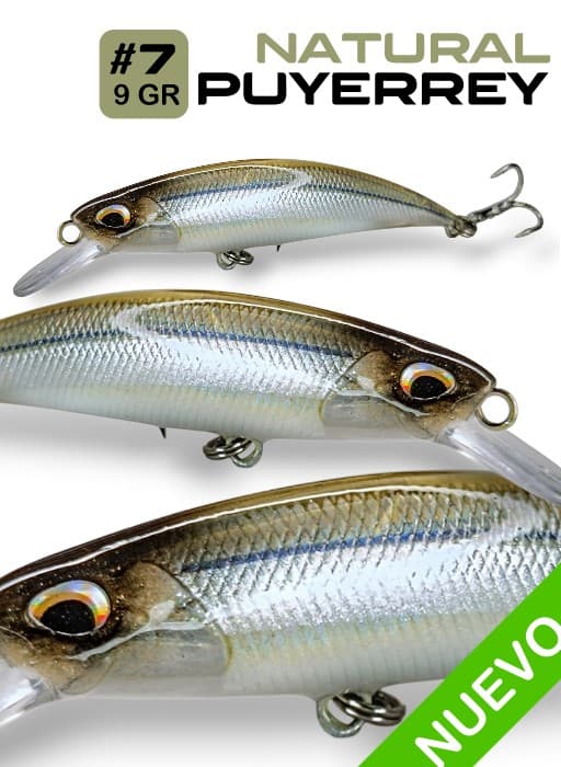 Minnow Puye Natural 7cm - 9gr