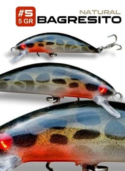 Minnow Bagre Dorado 8cm - 12gr.