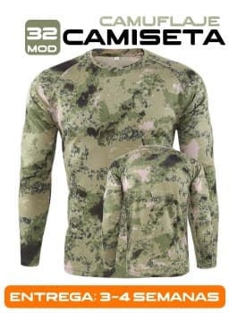 Camiseta de Caza Camuflaje