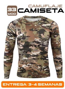 Camiseta de Caza Camuflaje