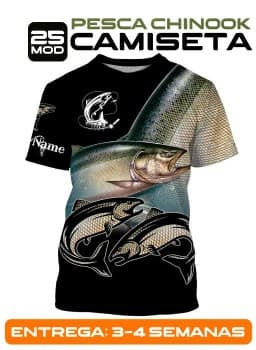 Camiseta de Pesca Chinook