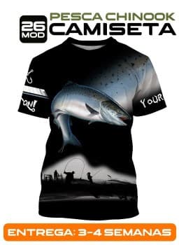 Camiseta de Pesca Chinook