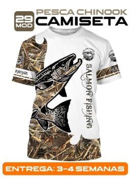 Camiseta de Pesca Chinook