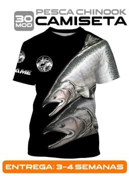 Camiseta de Pesca Chinook