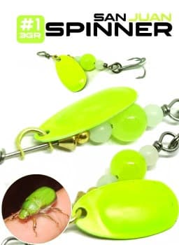 Spinner san Juan verde N°1