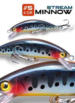 Minnow Stream 5cm - 4gr.