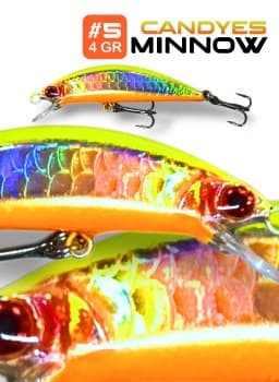 Minnow Bagre Dorado 8cm - 12gr.