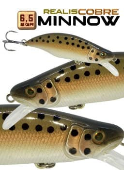 Minnow Realis Cobre 6,5cm 8gr.