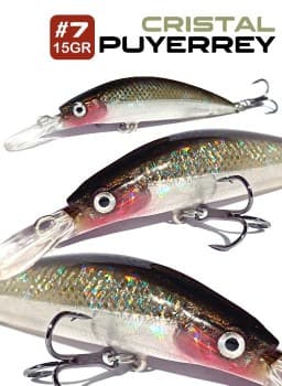 Minnow Puye Cristal 7cm - 15gr.