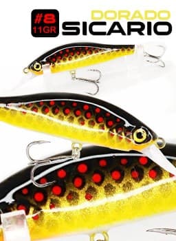 Minnow Sicario 8cm - 12gr.