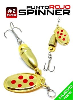 Spinner Punto Rojo N°3