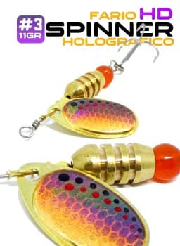 Spinner Atractor para Tuchas Farios