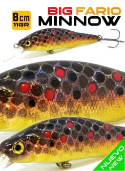 Minnow Big Fario 8cm - 11gr.