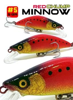 Minnow Red Chum 5cm - 5gr.